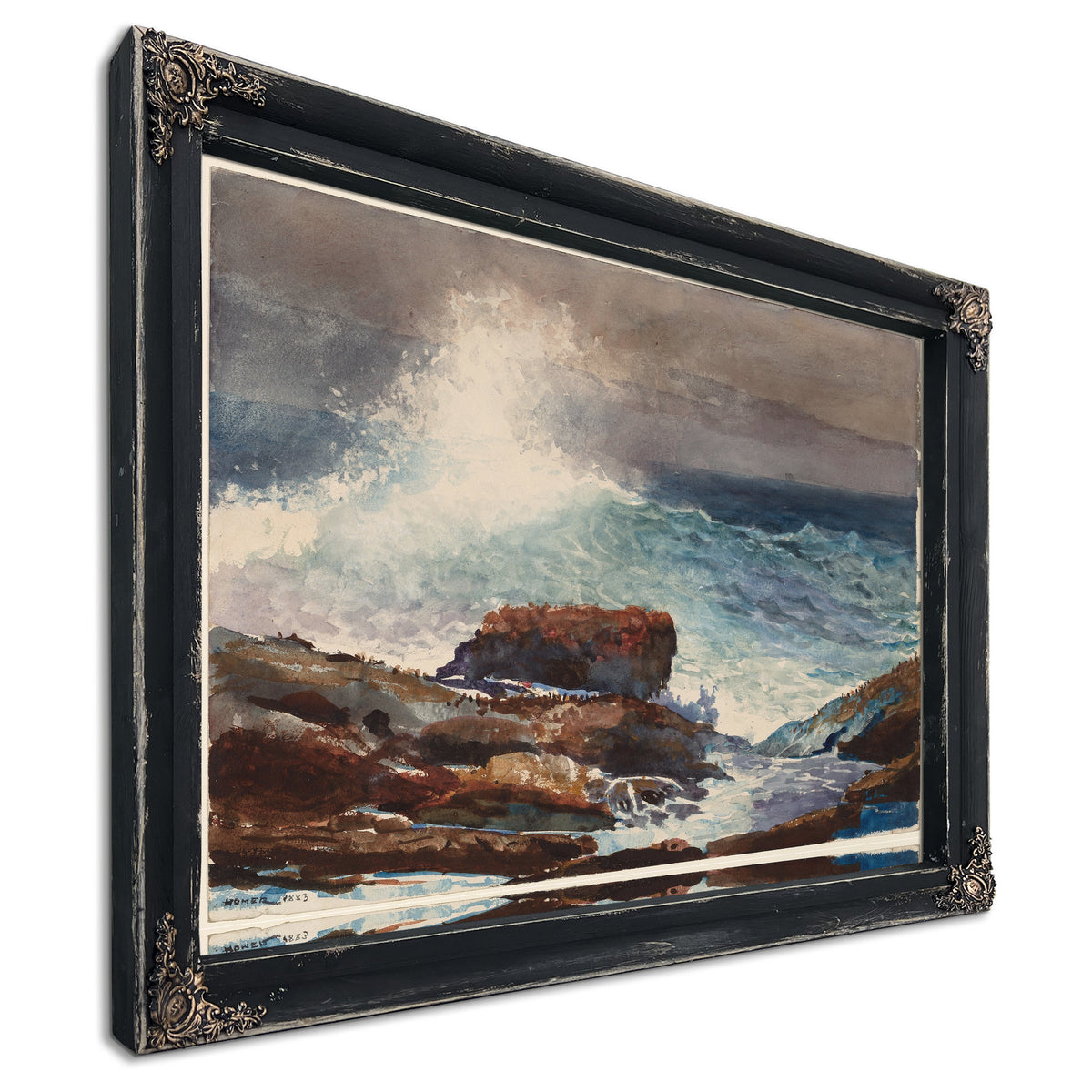 Incoming Tide Scarboro Maine 1883 By Winslow Homer