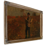 Man a Knapsack 1873 By Winslow Homer