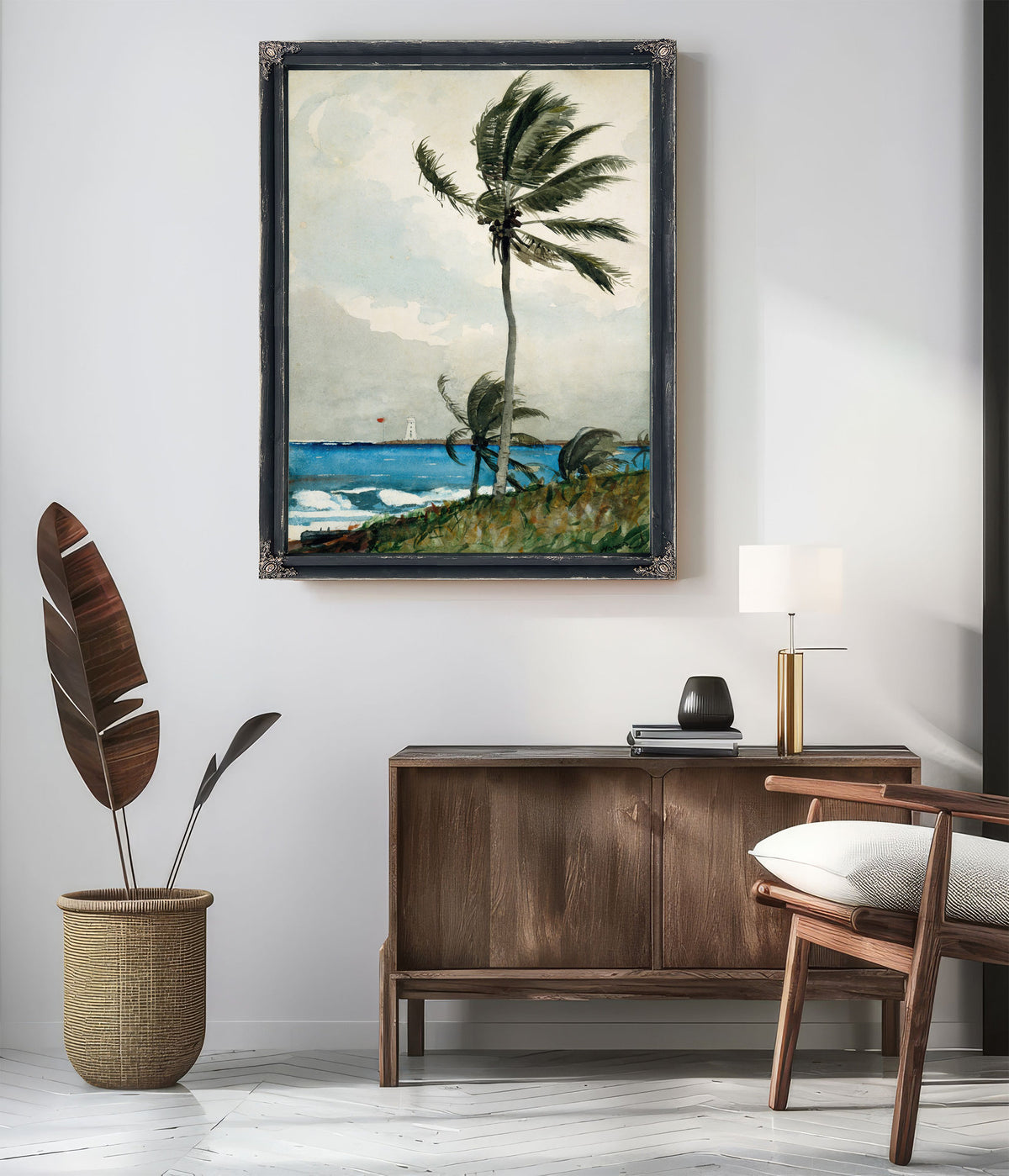Palm Tree Nassau 1898 By Winslow Homer
