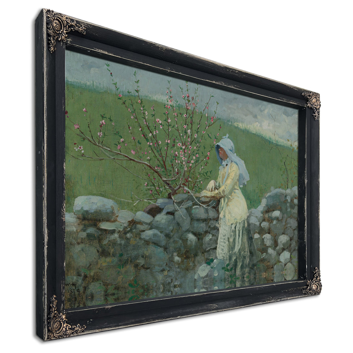 Peach Blossoms 1879 By Winslow Homer