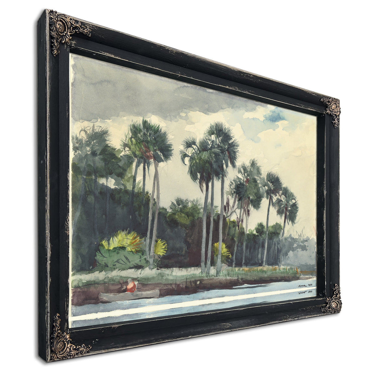 Red Shirt Homosassa Florida 1904 By Winslow Homer