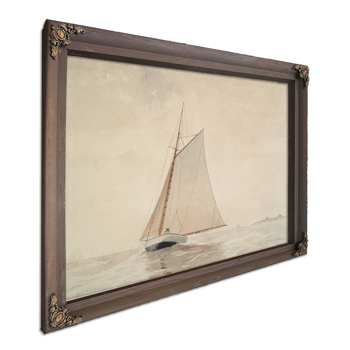 Sailing Off Gloucester Ca 1880 By Winslow Homer