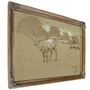 Sheep Grazing a Field 1878 By Winslow Homer