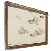 Sheep Resting 1878 02 By Winslow Homer