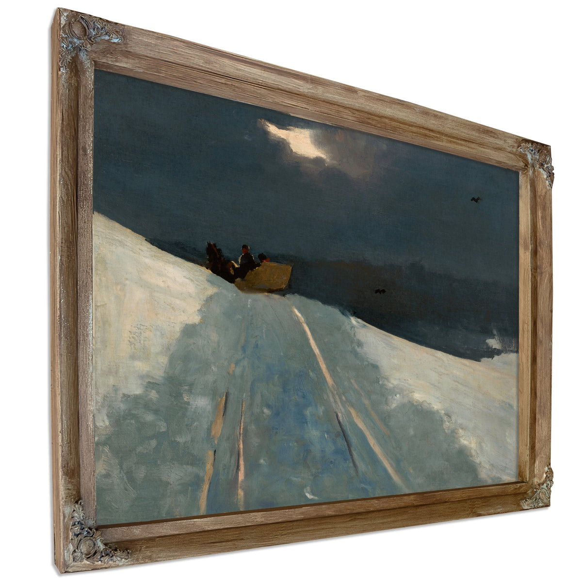 Sleigh Ride C 189095 By Winslow Homer