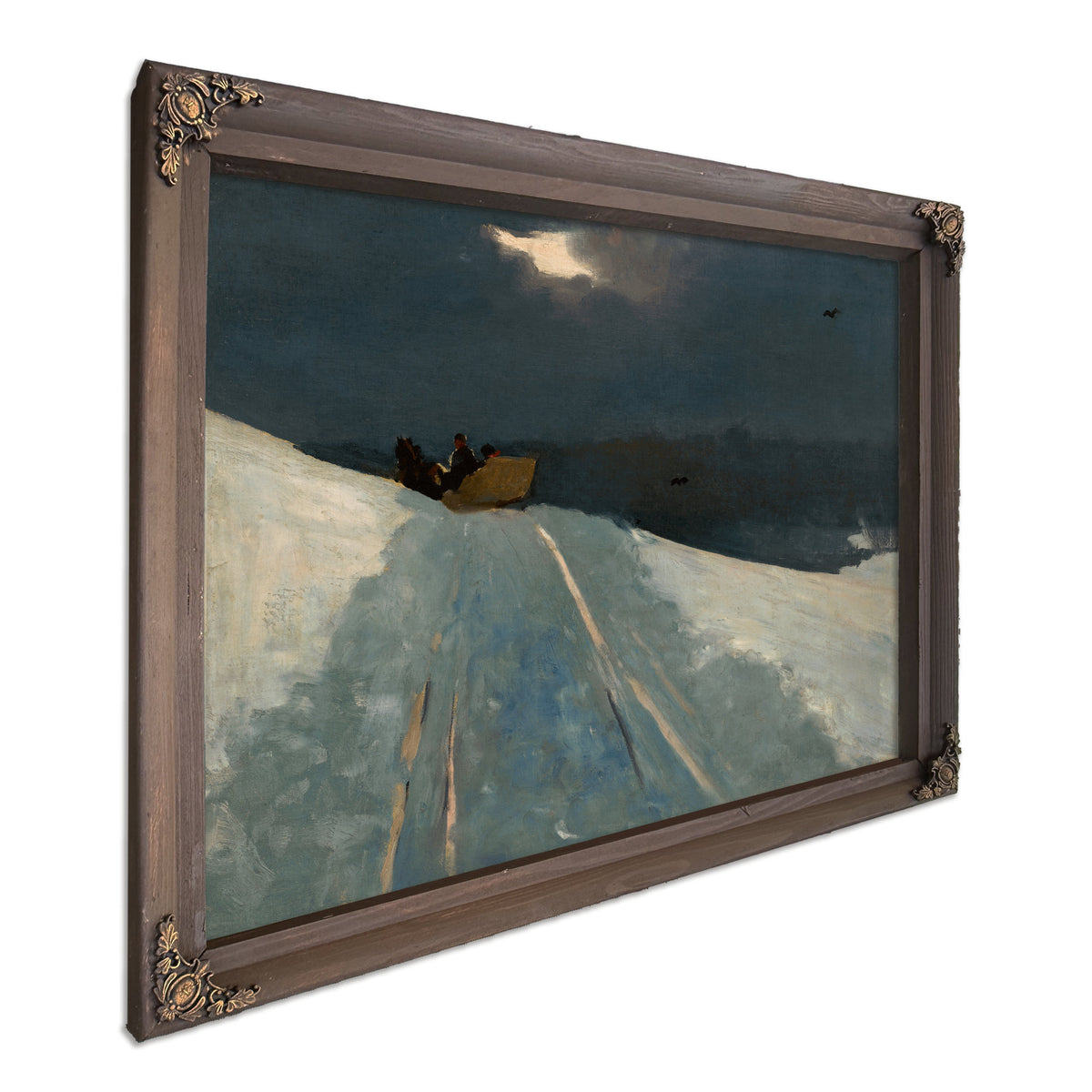 Sleigh Ride C 189095 By Winslow Homer