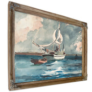 Sloop Nassau 1899 By Winslow Homer