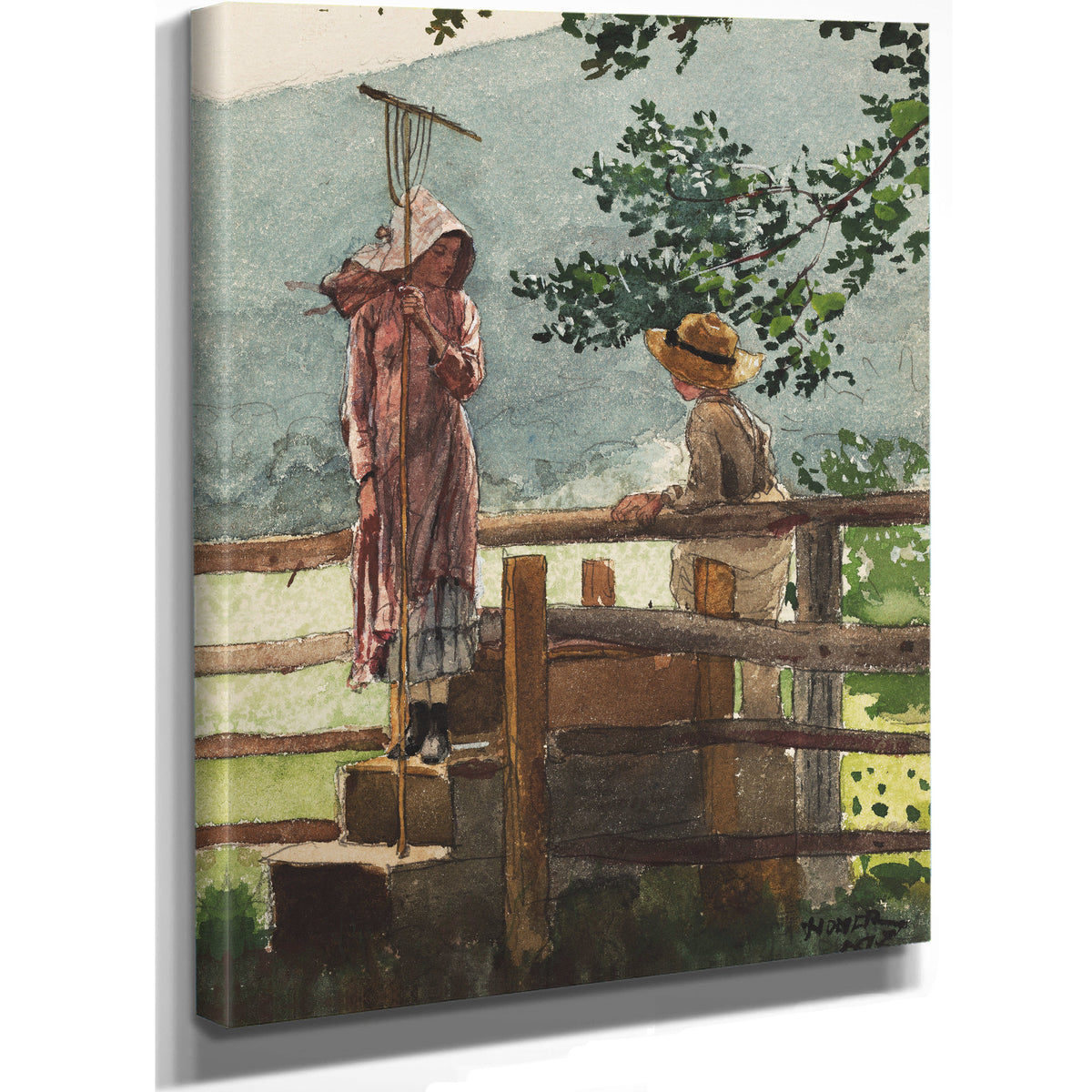 Spring 1878 By Winslow Homer