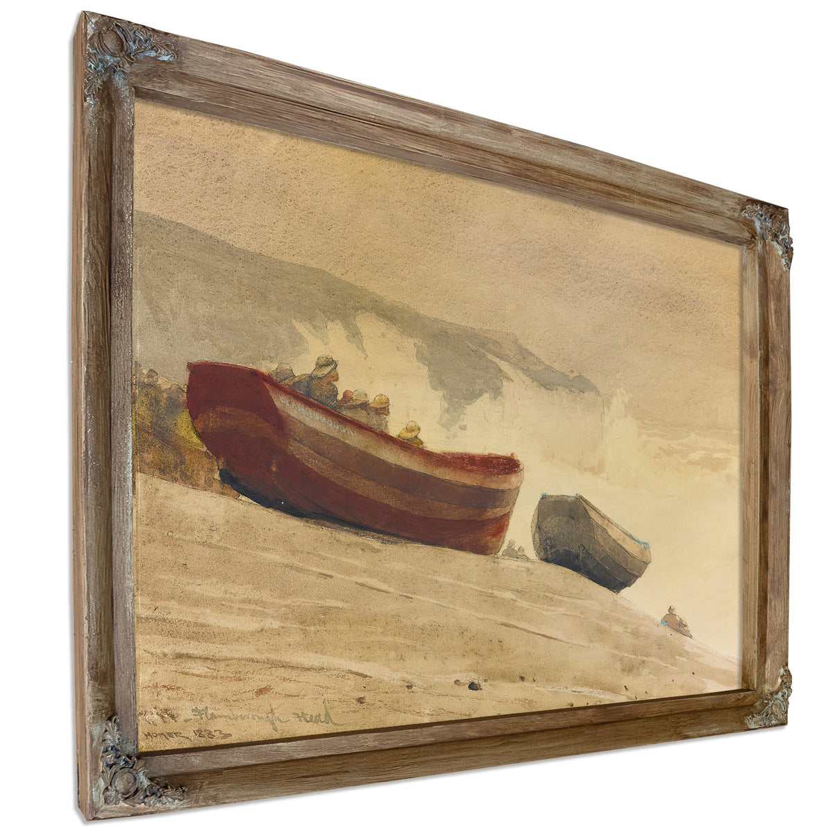 Storm the English Coast 1883 By Winslow Homer