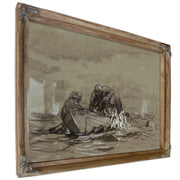 Study the Herring Net 1884 By Winslow Homer