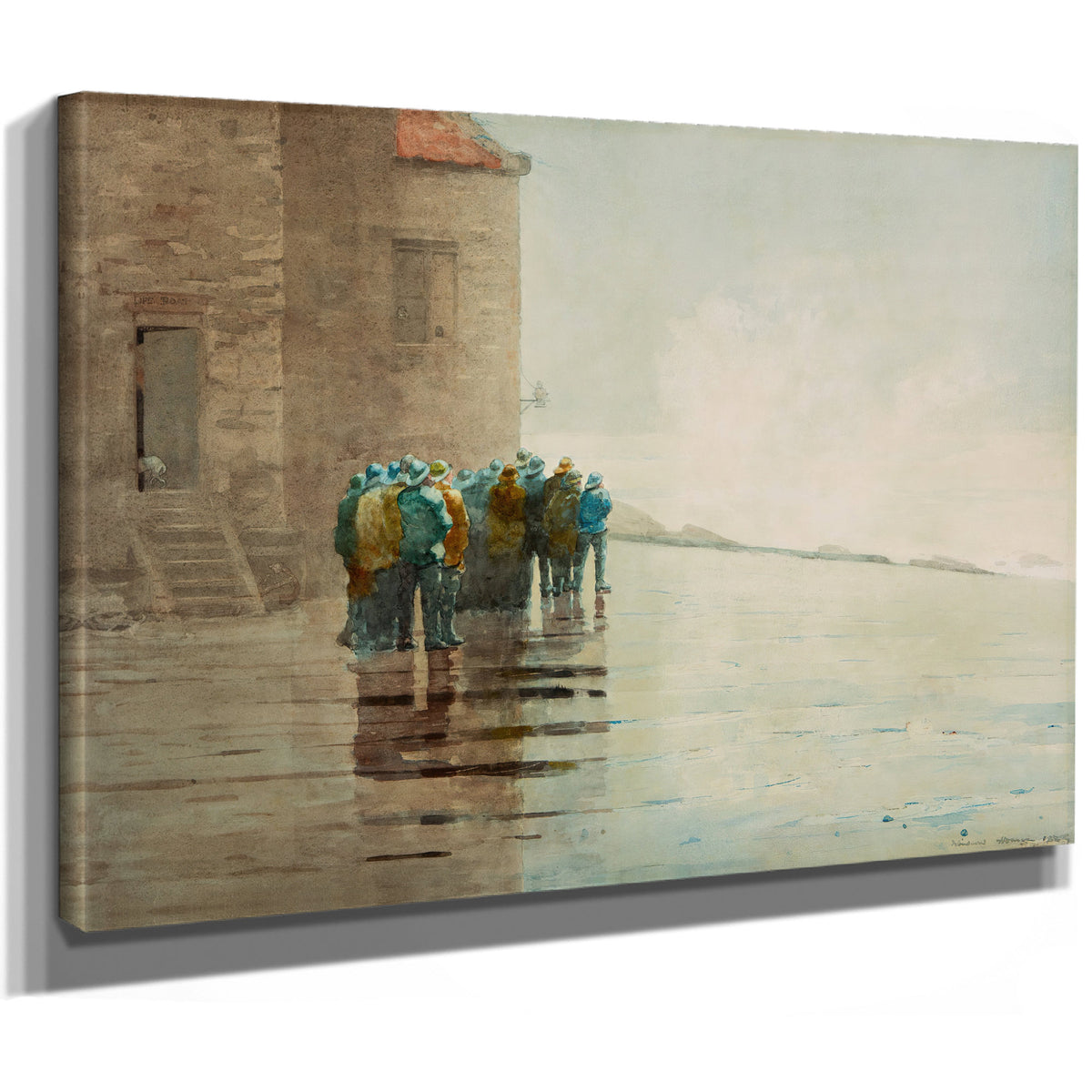 The Life Brigade 1883 By Winslow Homer