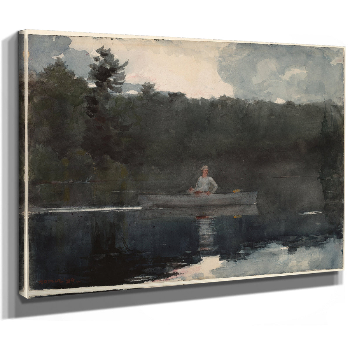 The Lone Fisherman 1889 By Winslow Homer