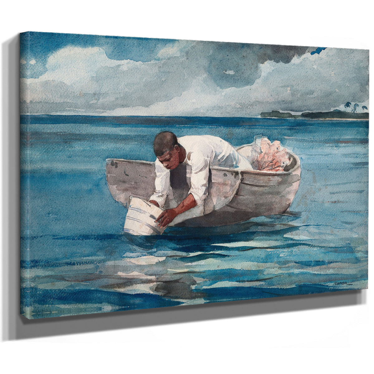 The Water Fan 18981899 By Winslow Homer