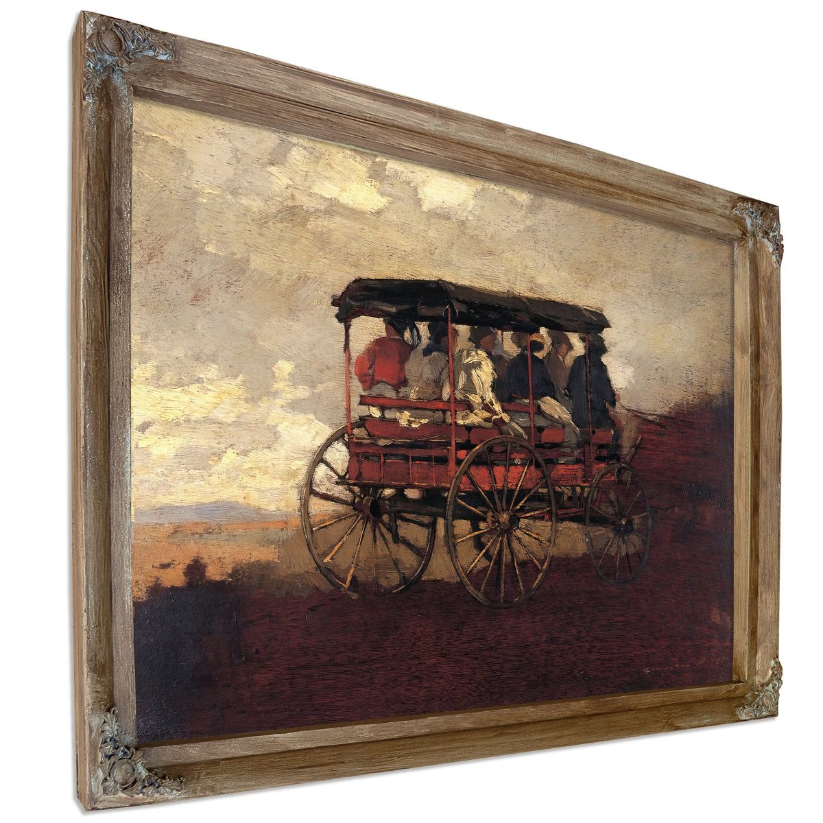 White Mountain Wagon 1868 1869 By Winslow Homer