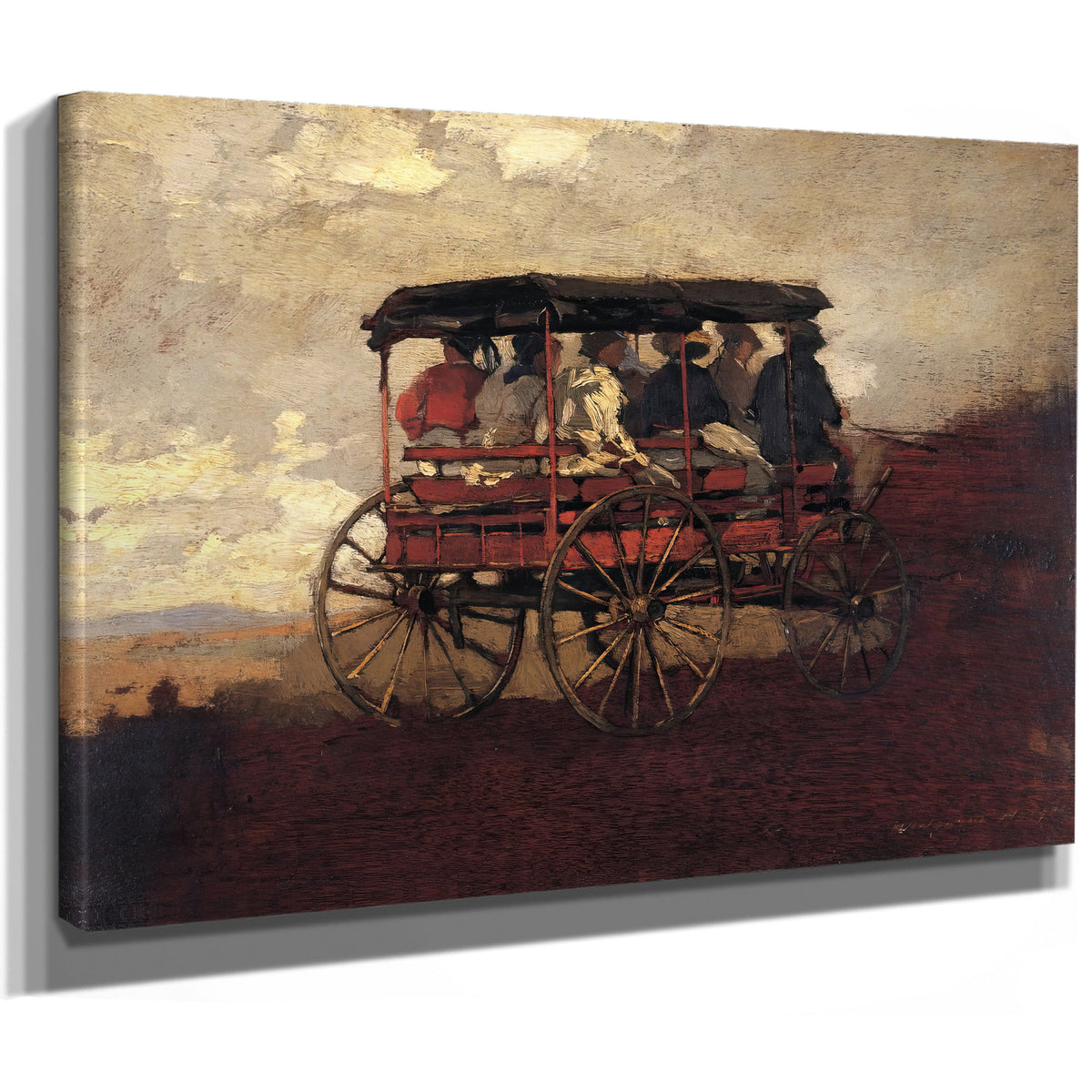 White Mountain Wagon 1868 1869 By Winslow Homer