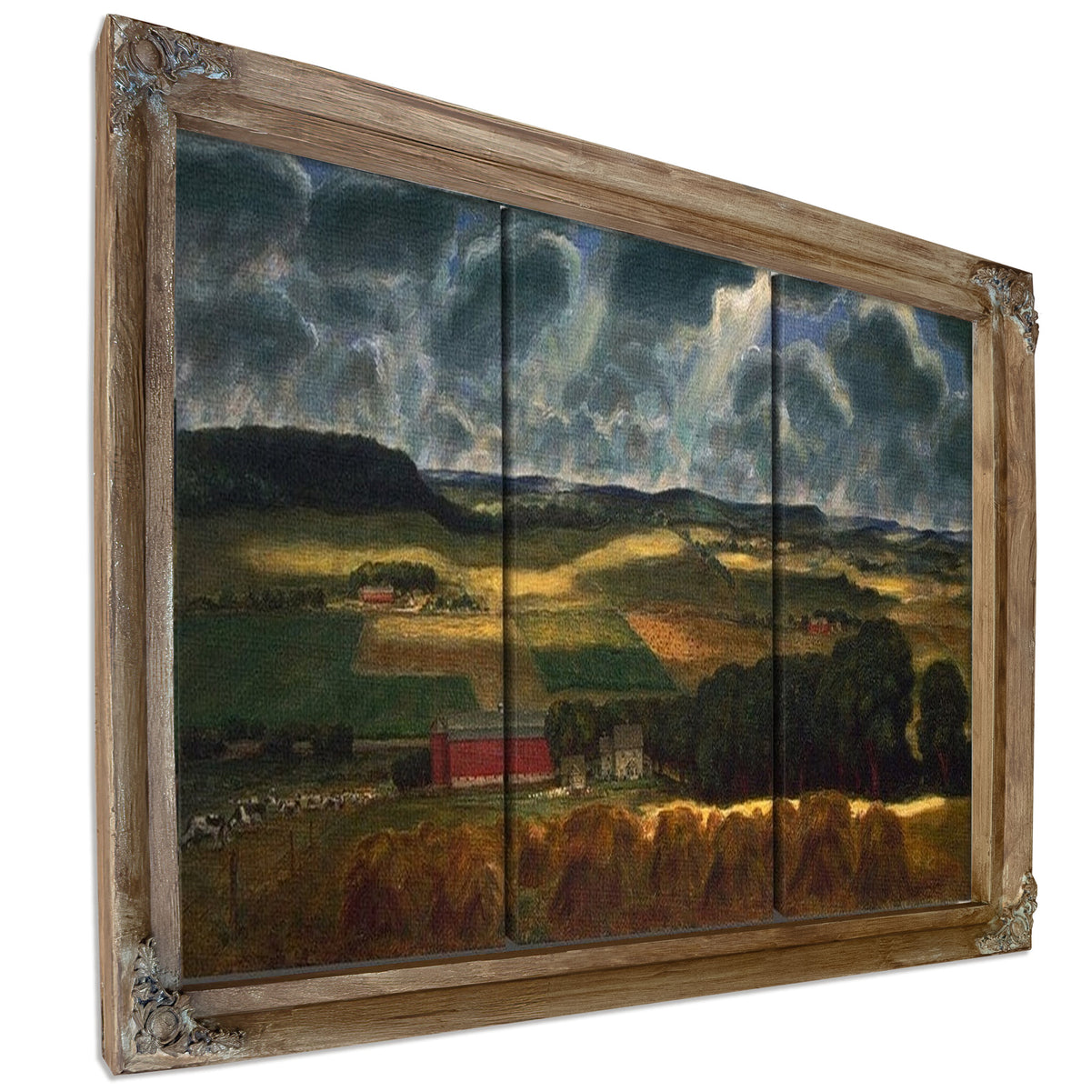 Wisconsin Landscape By John Steuart Curry