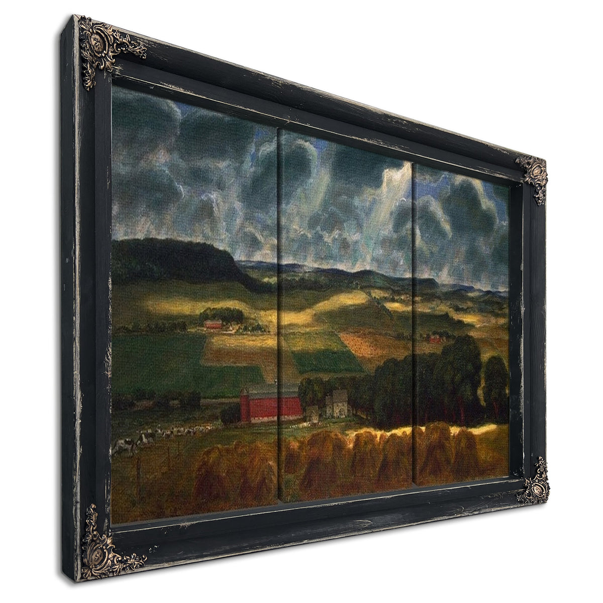 Wisconsin Landscape By John Steuart Curry