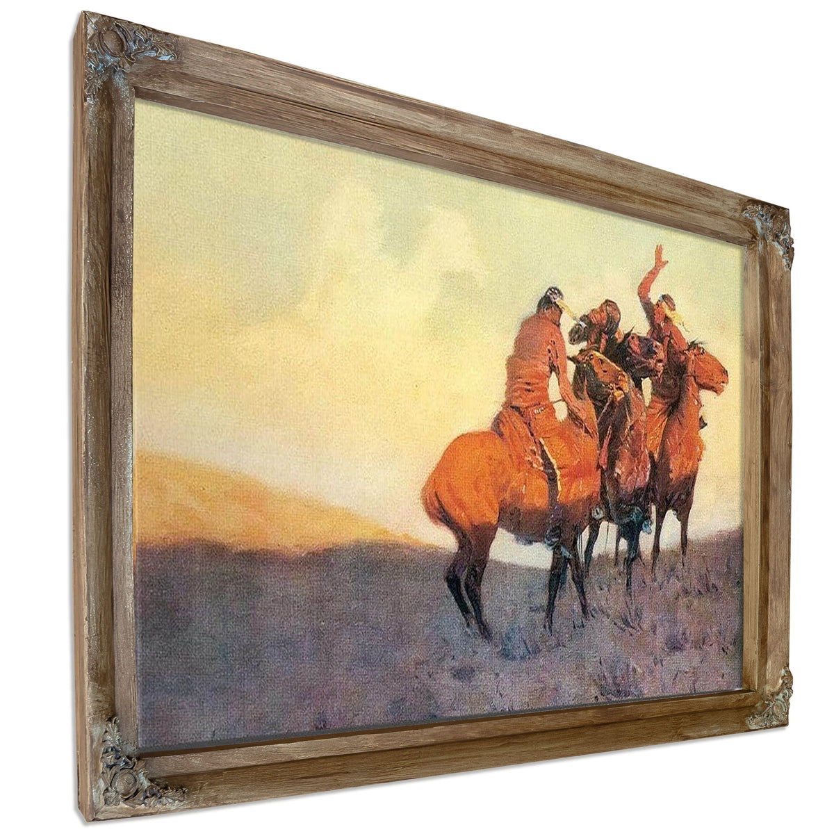 With The Eye Of The Mind By Frederic Remington