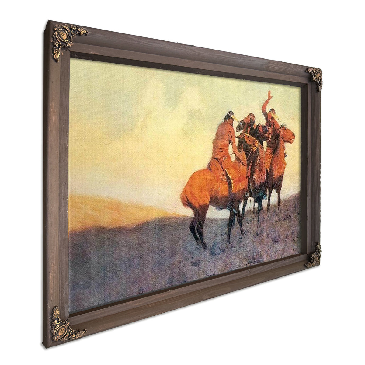 With The Eye Of The Mind By Frederic Remington