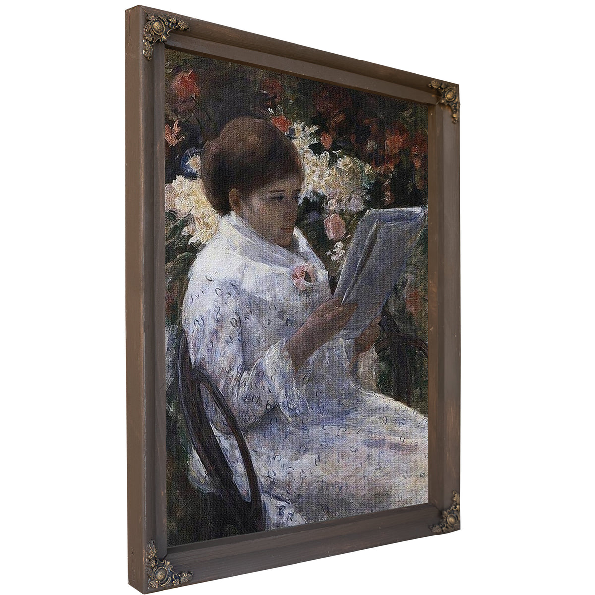 Woman Reading (Liseuse) By Edgar Degas