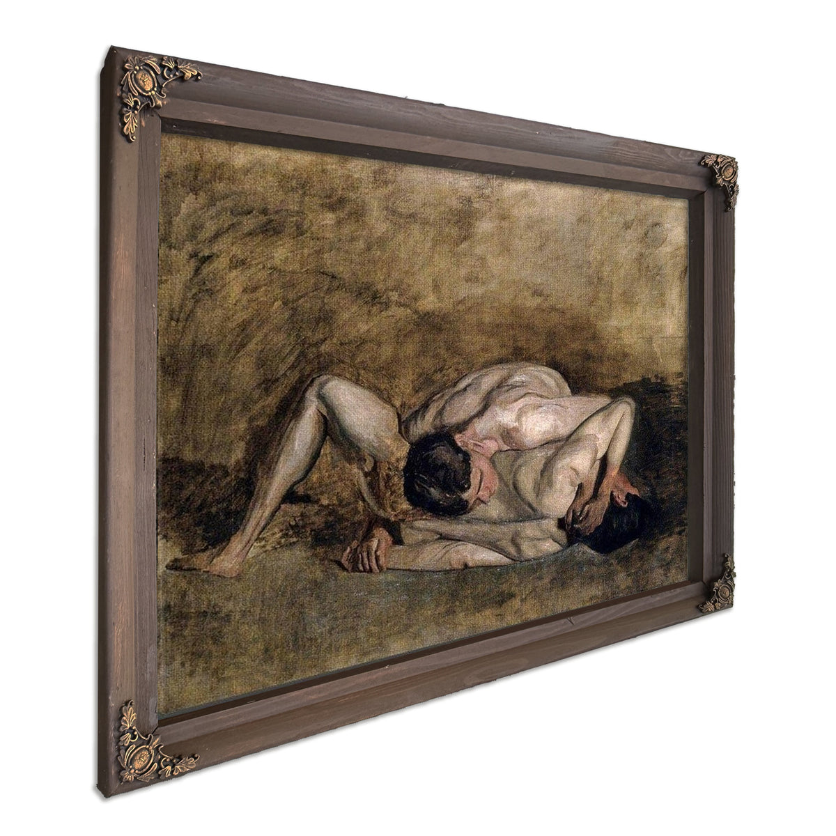 Wrestlers By Thomas Eakins