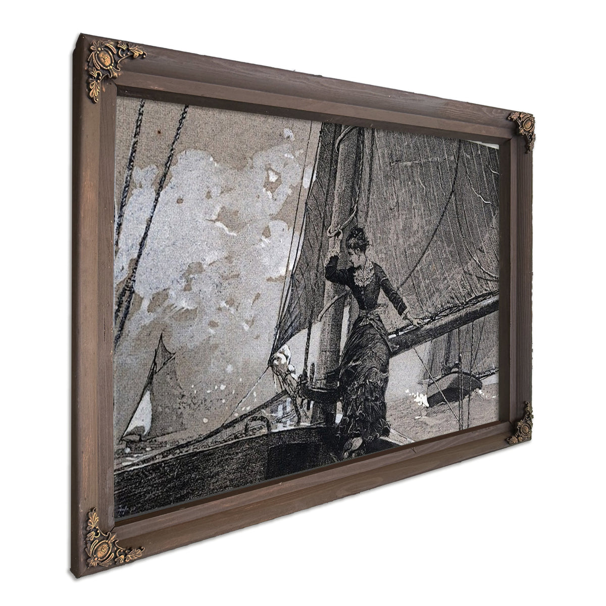 Yachting Girl By Winslow Homer