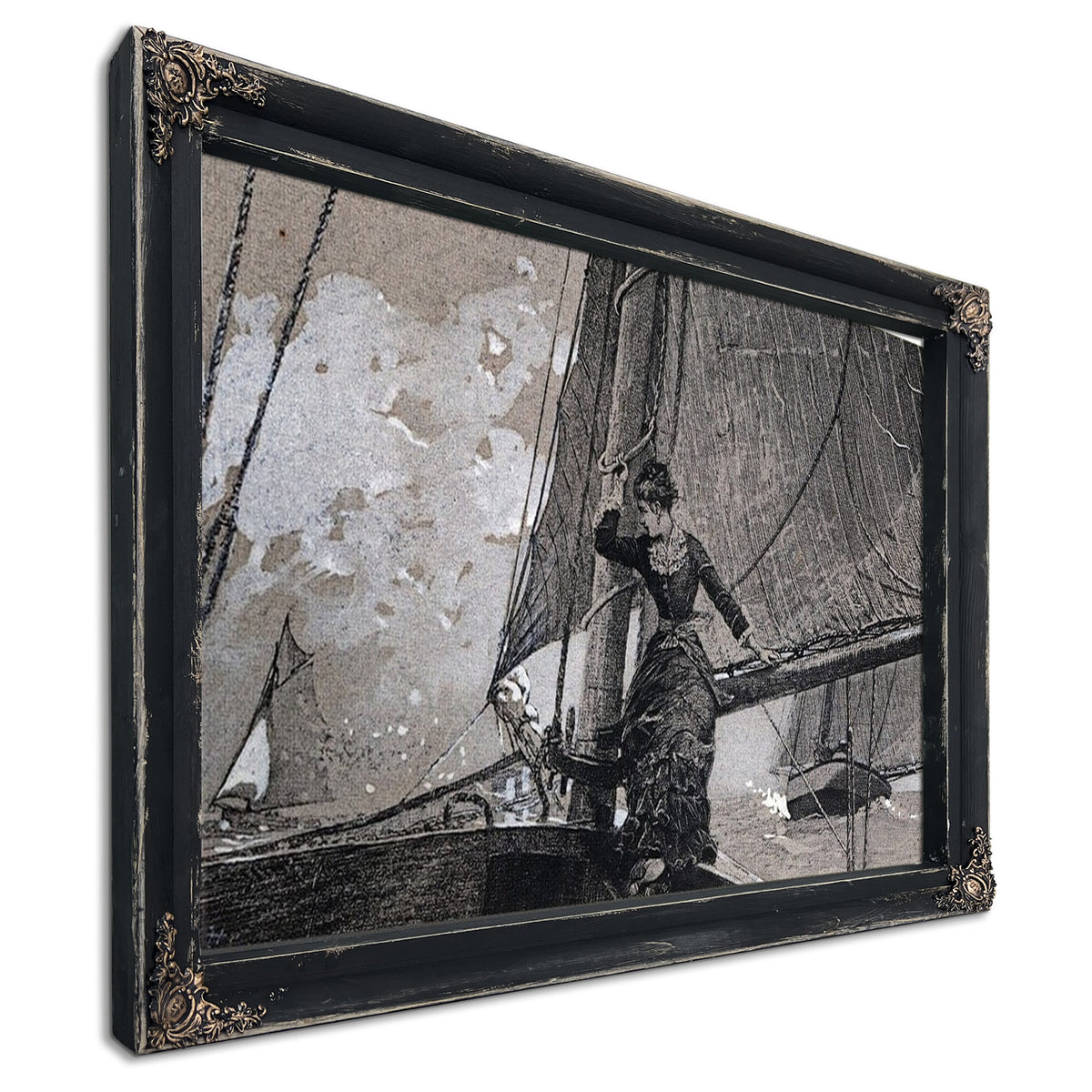 Yachting Girl By Winslow Homer