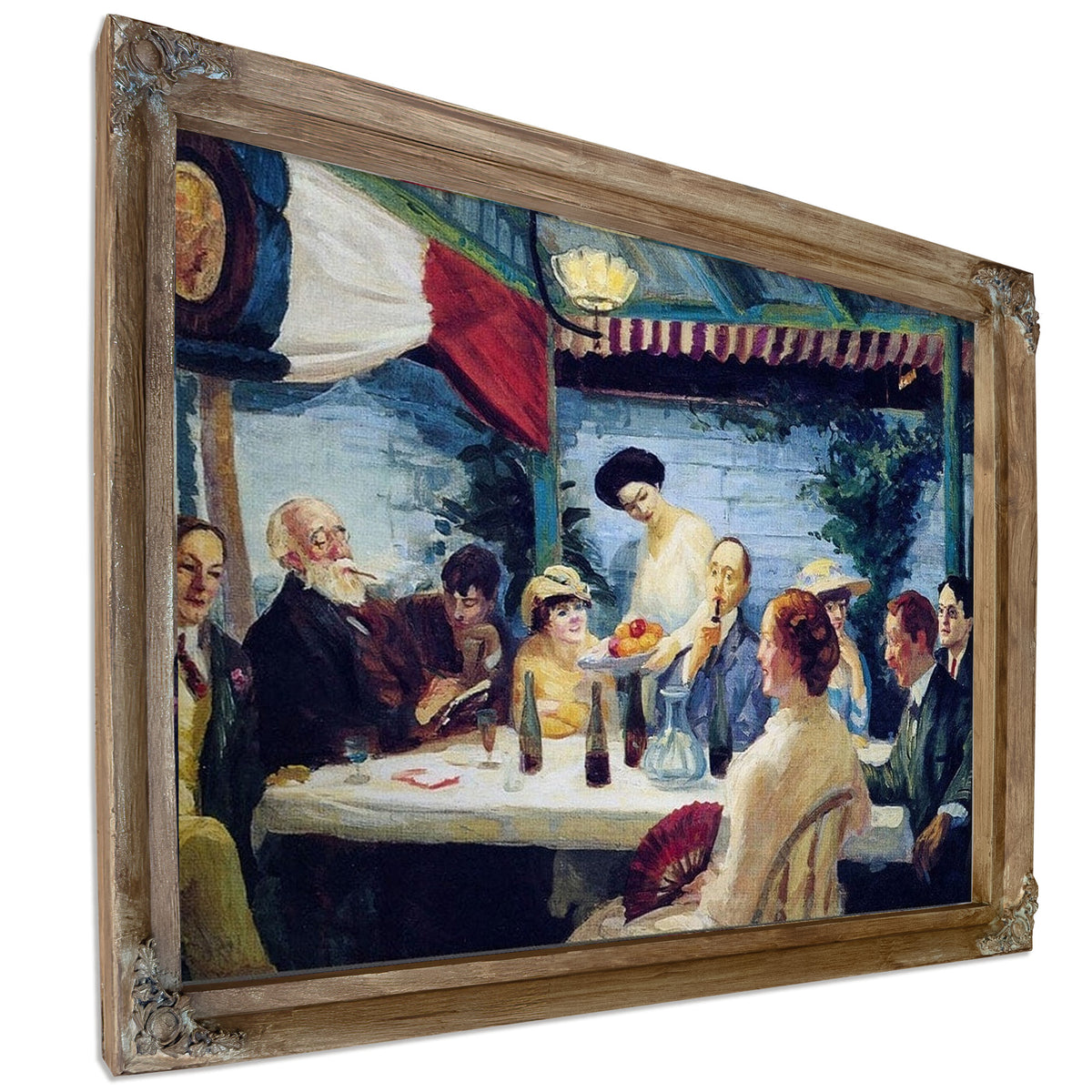 Yeats At Petitpas 1910 By John Sloan
