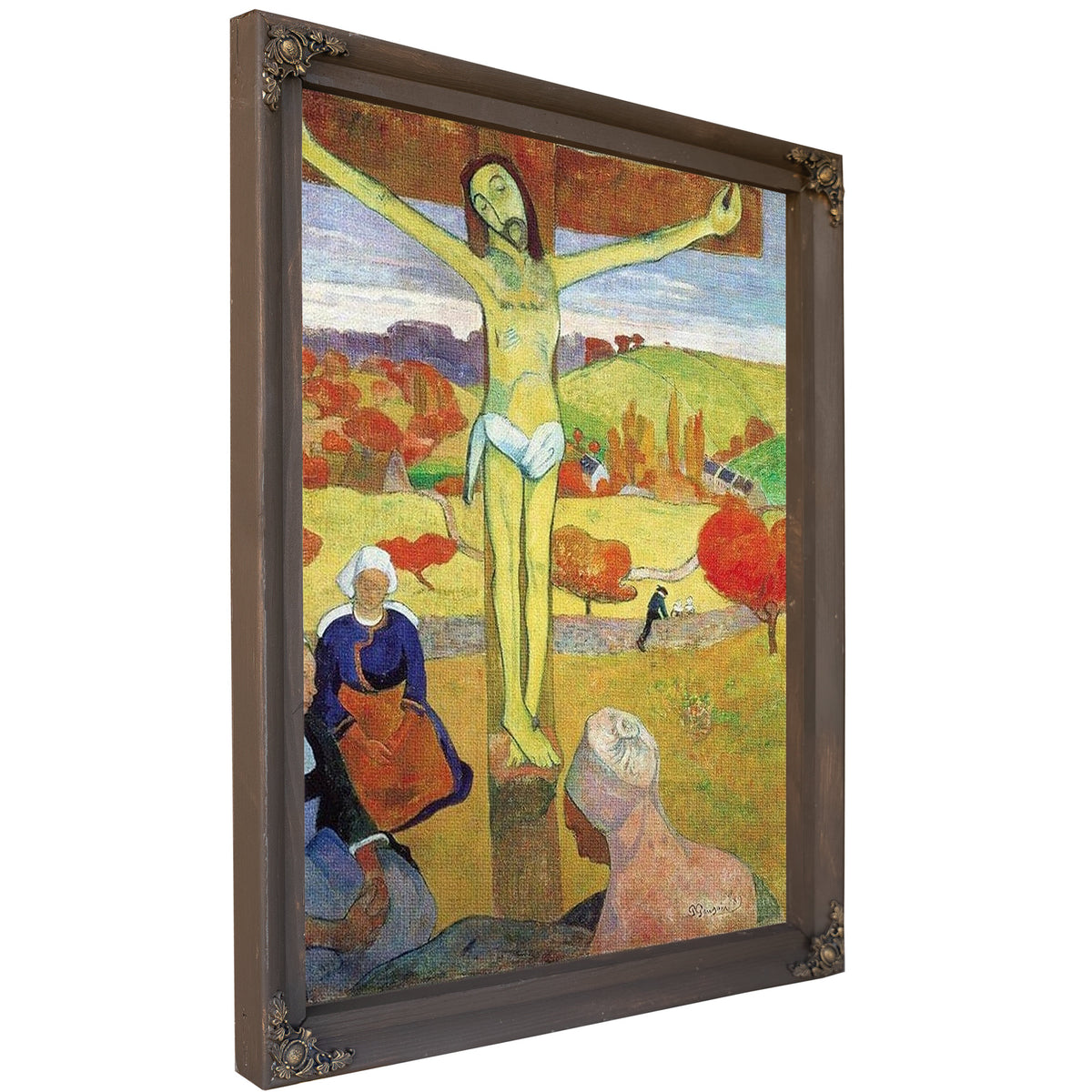 Yellow Christ By Paul Gauguin