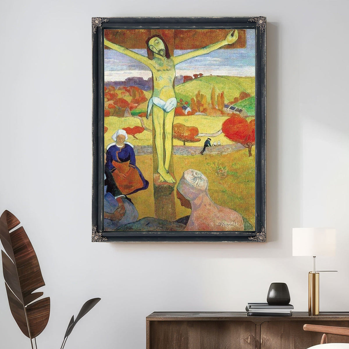 Yellow Christ By Paul Gauguin