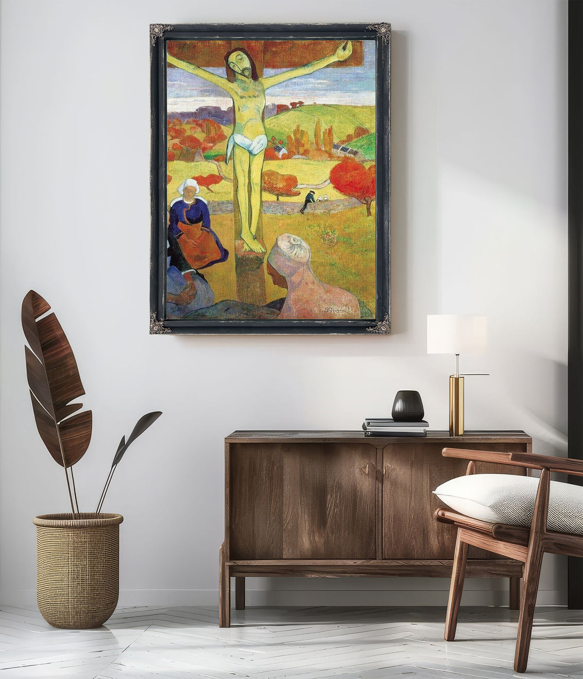 Yellow Christ By Paul Gauguin