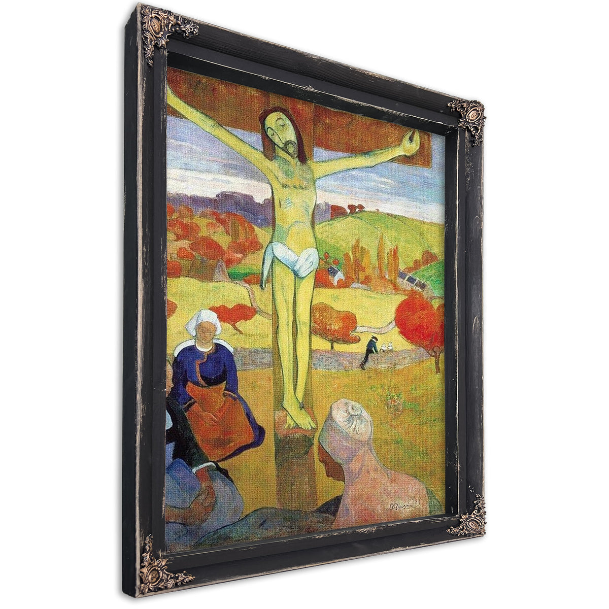 Yellow Christ By Paul Gauguin