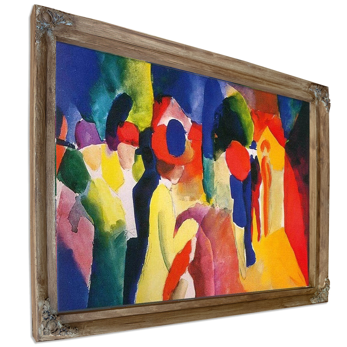 Yellow Jacket By August Macke