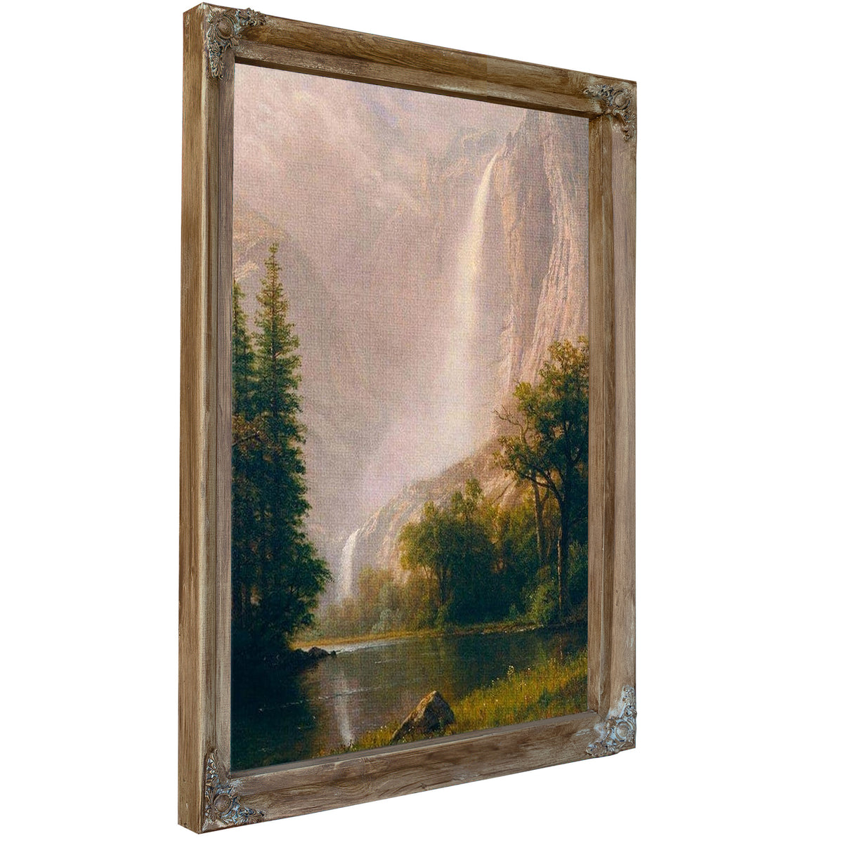 Yosemite Falls By Albert Bierstadt