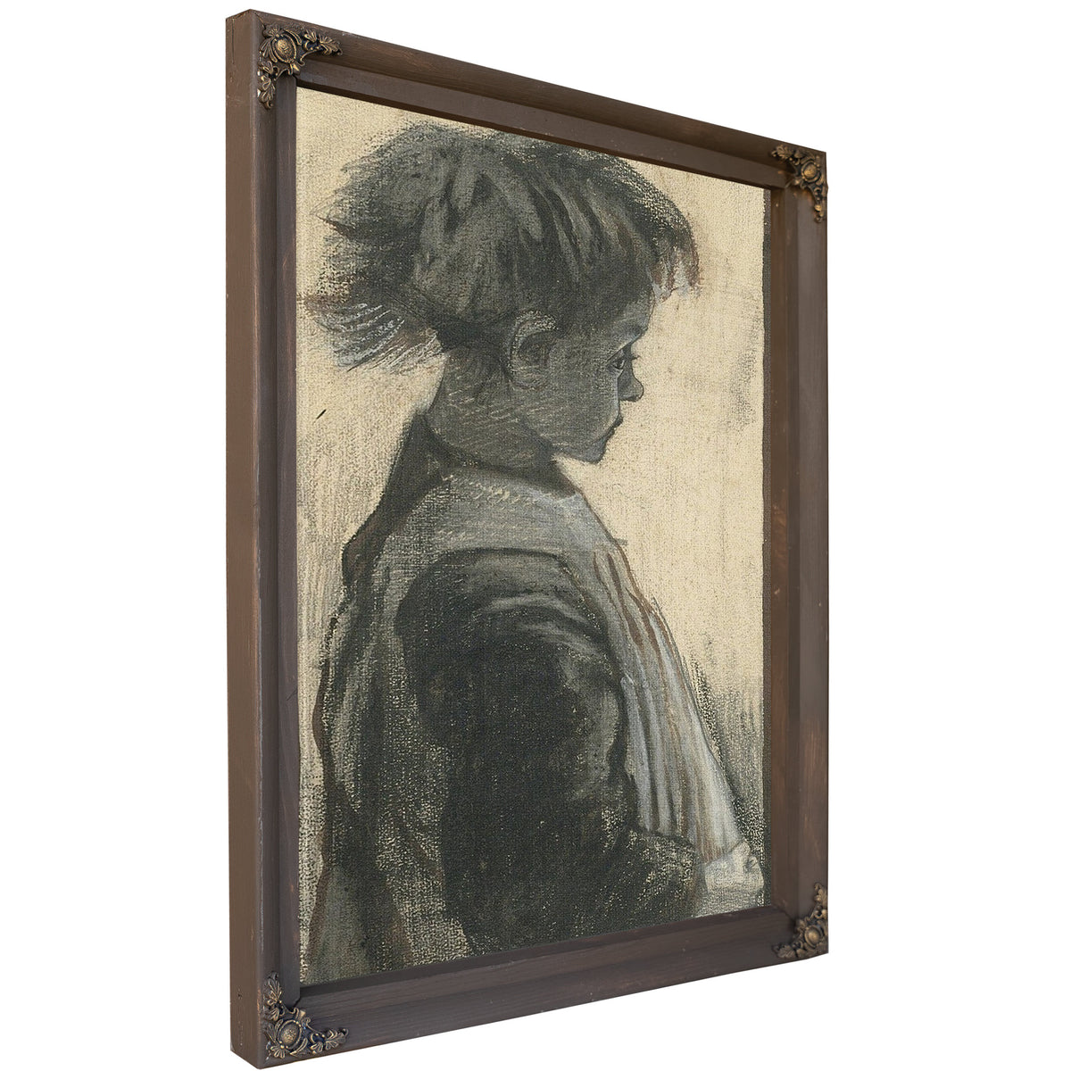 Young Girl In An Apron By Vincent Van Gogh
