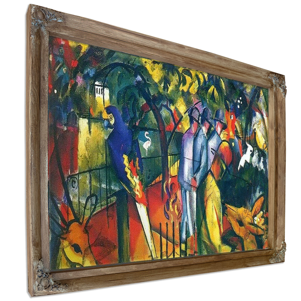 Zoological Garden I By August Macke