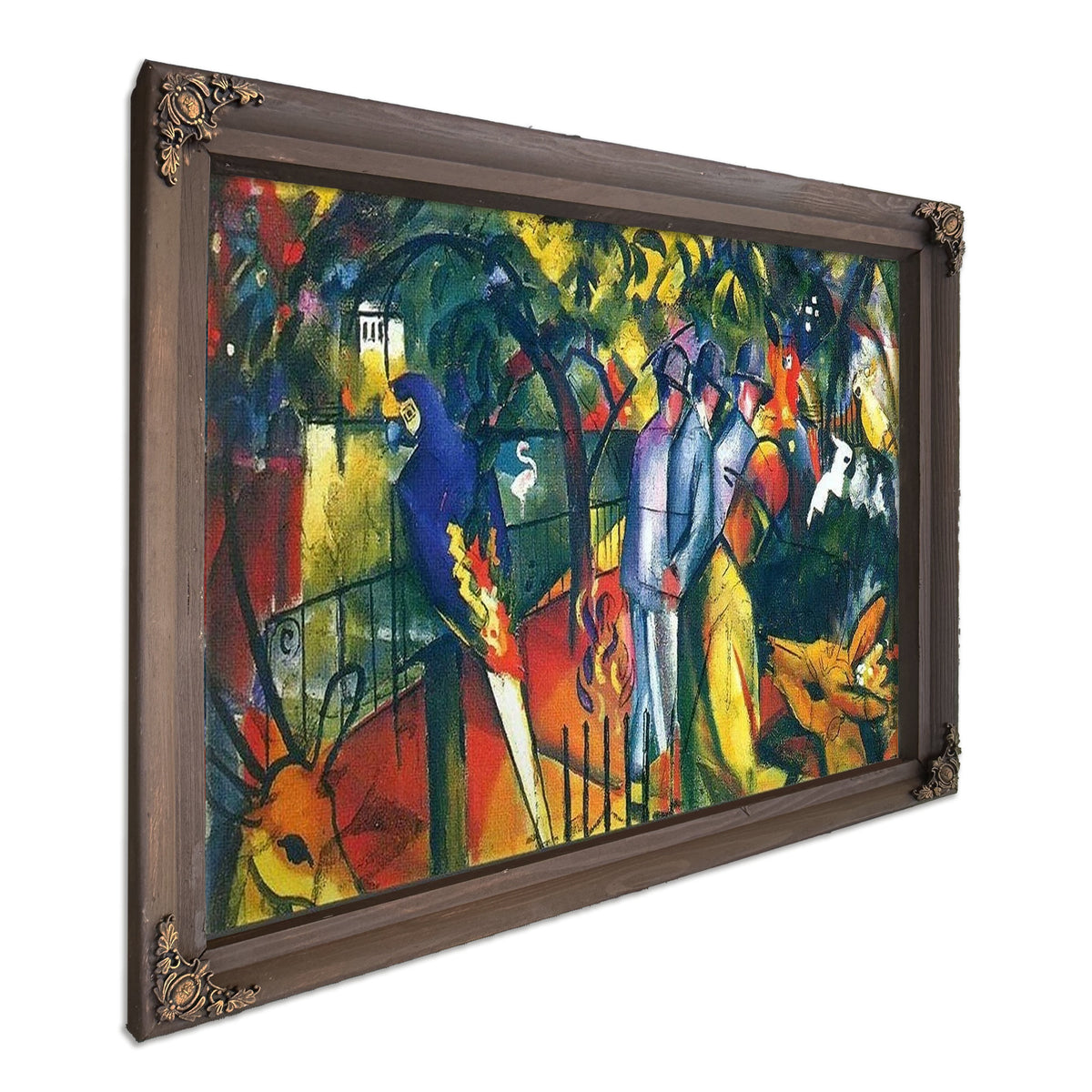 Zoological Garden I By August Macke