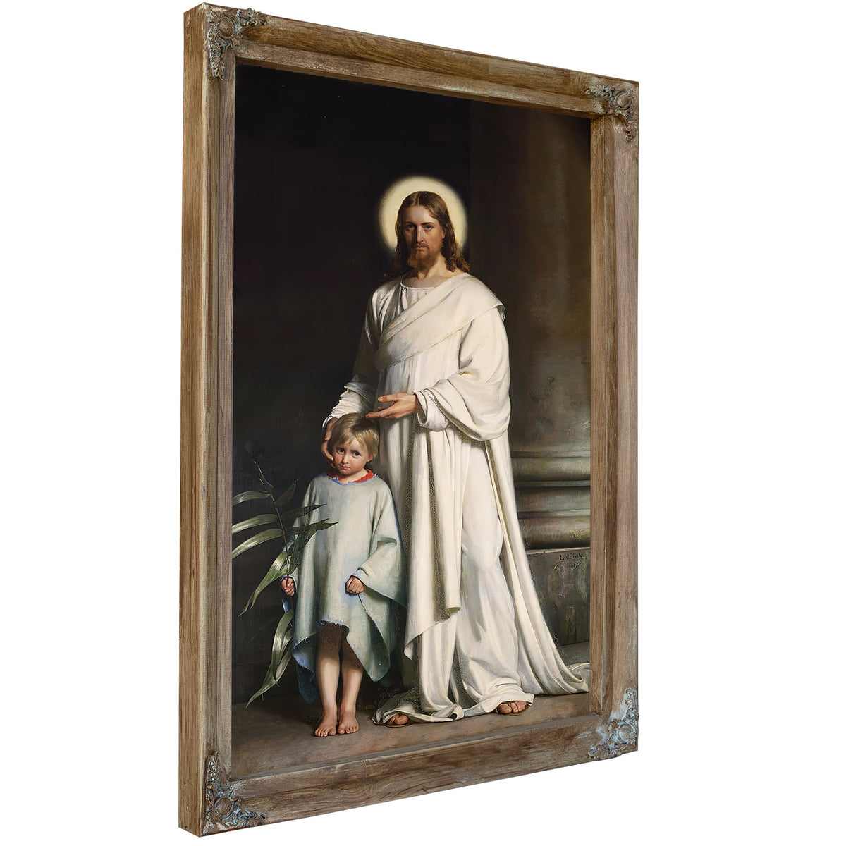 Christ Blessing The Little Child by Carl Bloch