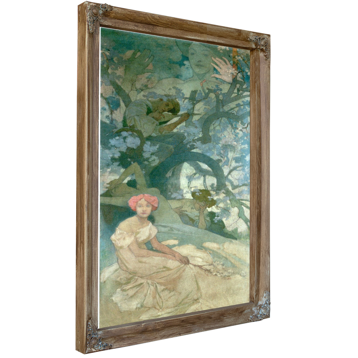 Comedy By Alphonse Mucha