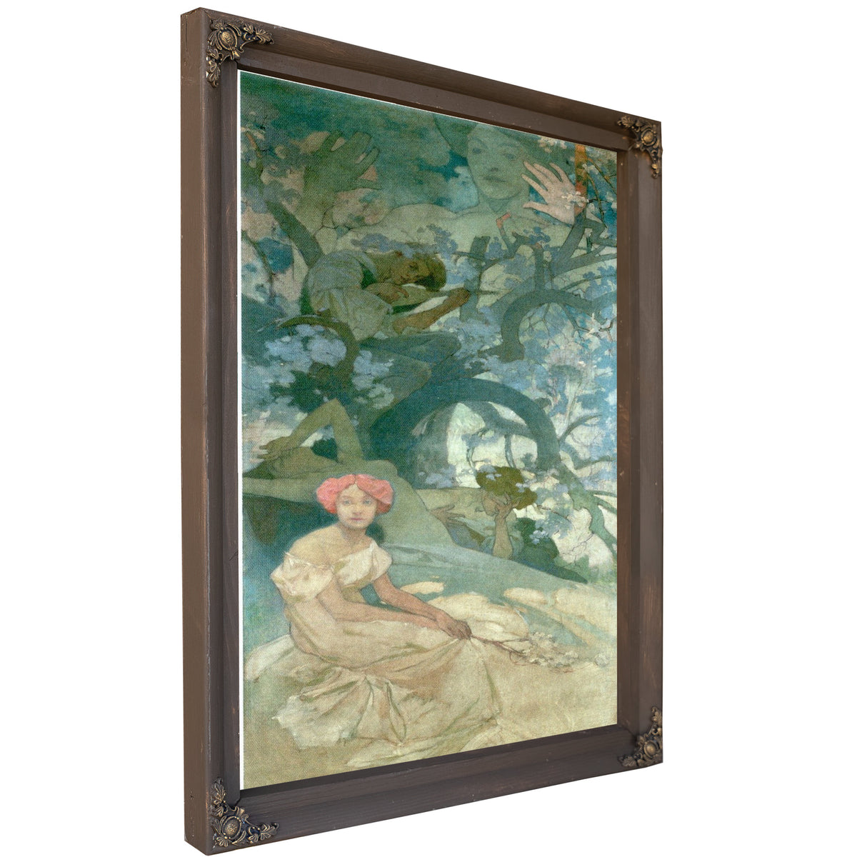 Comedy By Alphonse Mucha