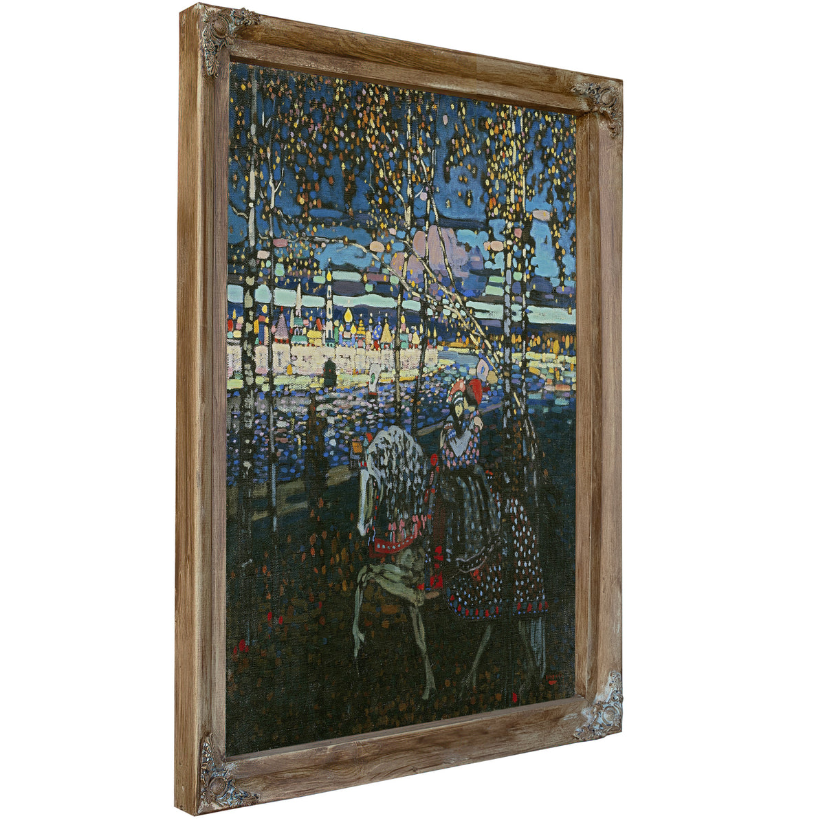 Couple Riding 1906 By Wassily Kandinsky
