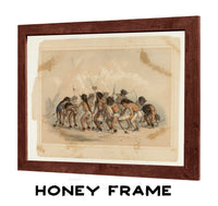 Buffalo Dance No.8 By George Catlin Fine Art Print