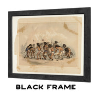 Buffalo Dance No.8 By George Catlin Fine Art Print