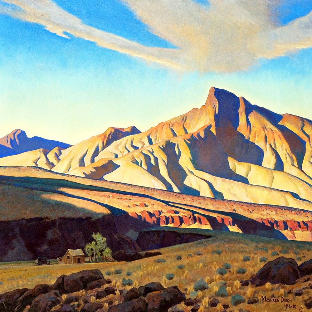 Home of the Desert Rat By Maynard Dixon Print, Canvas Art, Framed Print ...