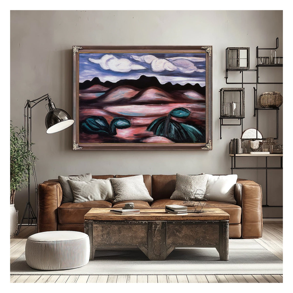 Landscape, New Mexico By Marsden Hartley Fine Art Print