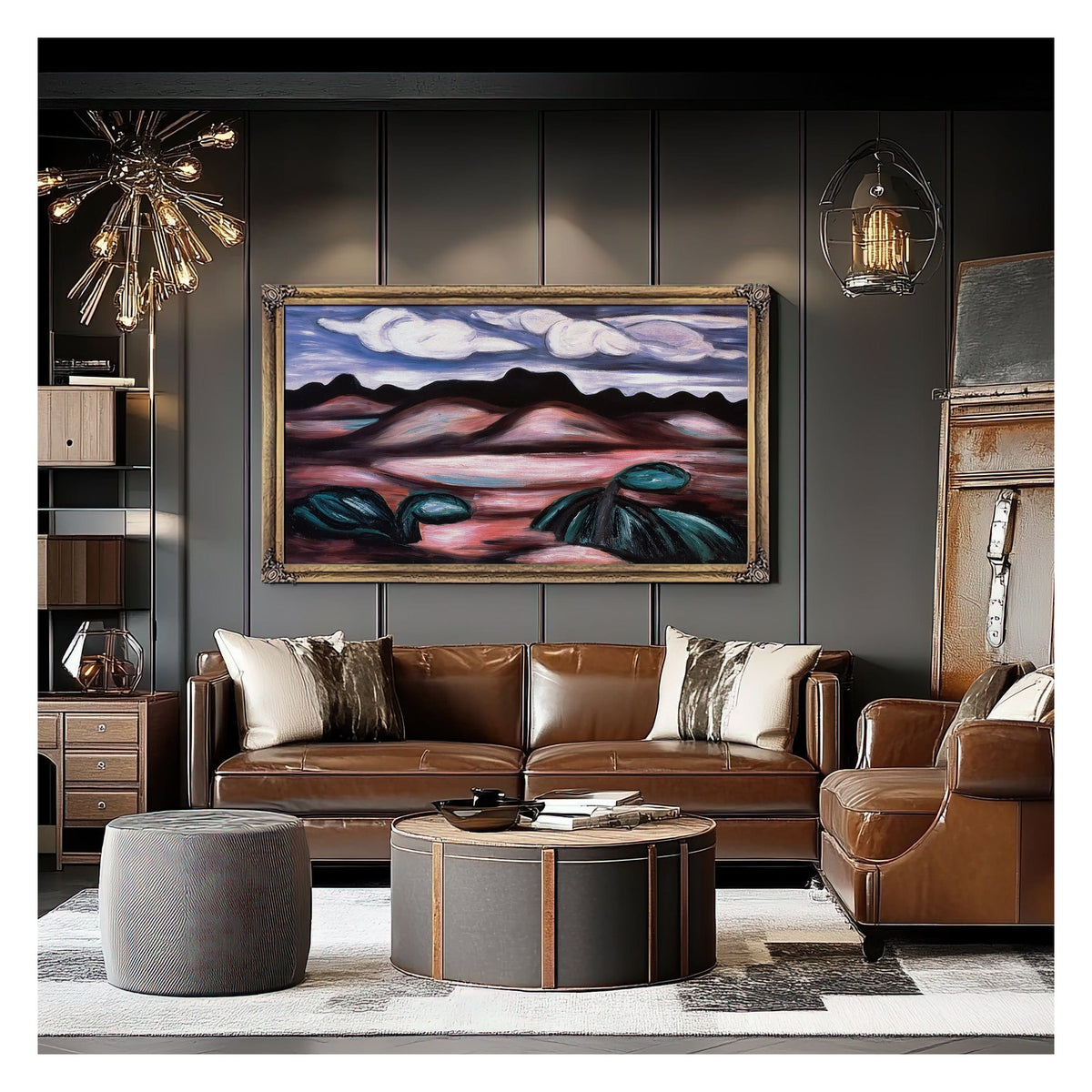 Landscape, New Mexico By Marsden Hartley Fine Art Print