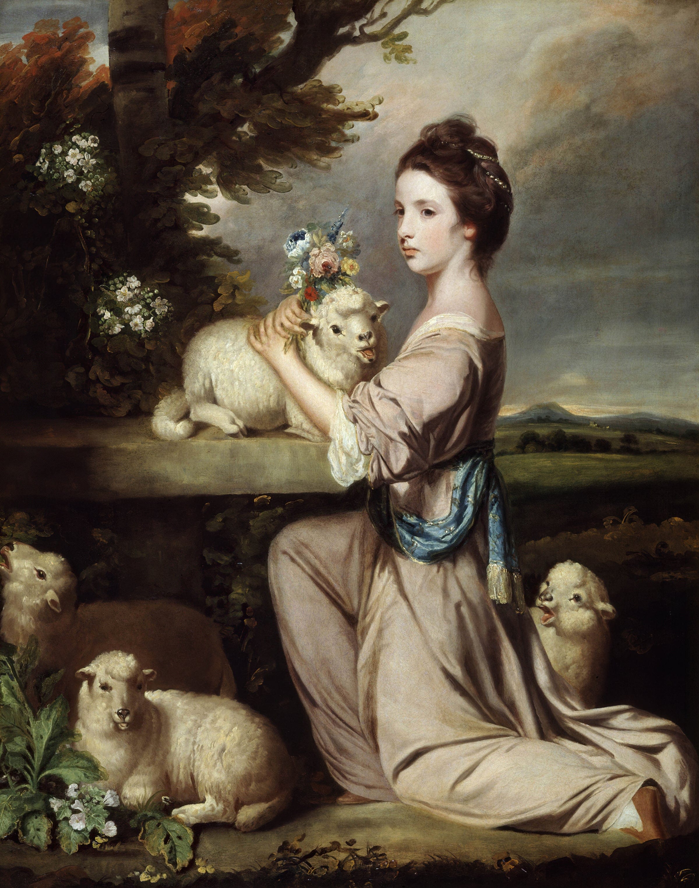 Lady Mary Leslie by Sir Joshua Reynolds
