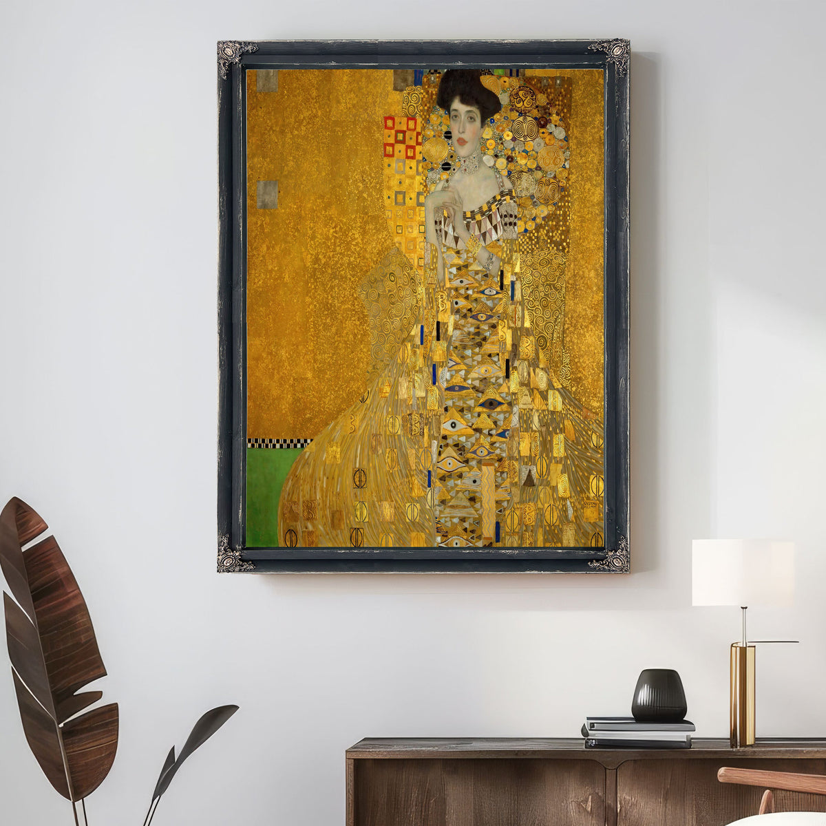 Portrait Of Adele Bloch Bauer I By Gustav Klimt