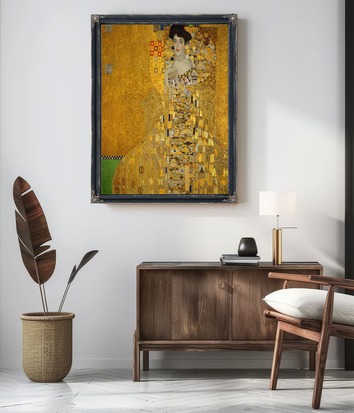 Portrait Of Adele Bloch Bauer I By Gustav Klimt