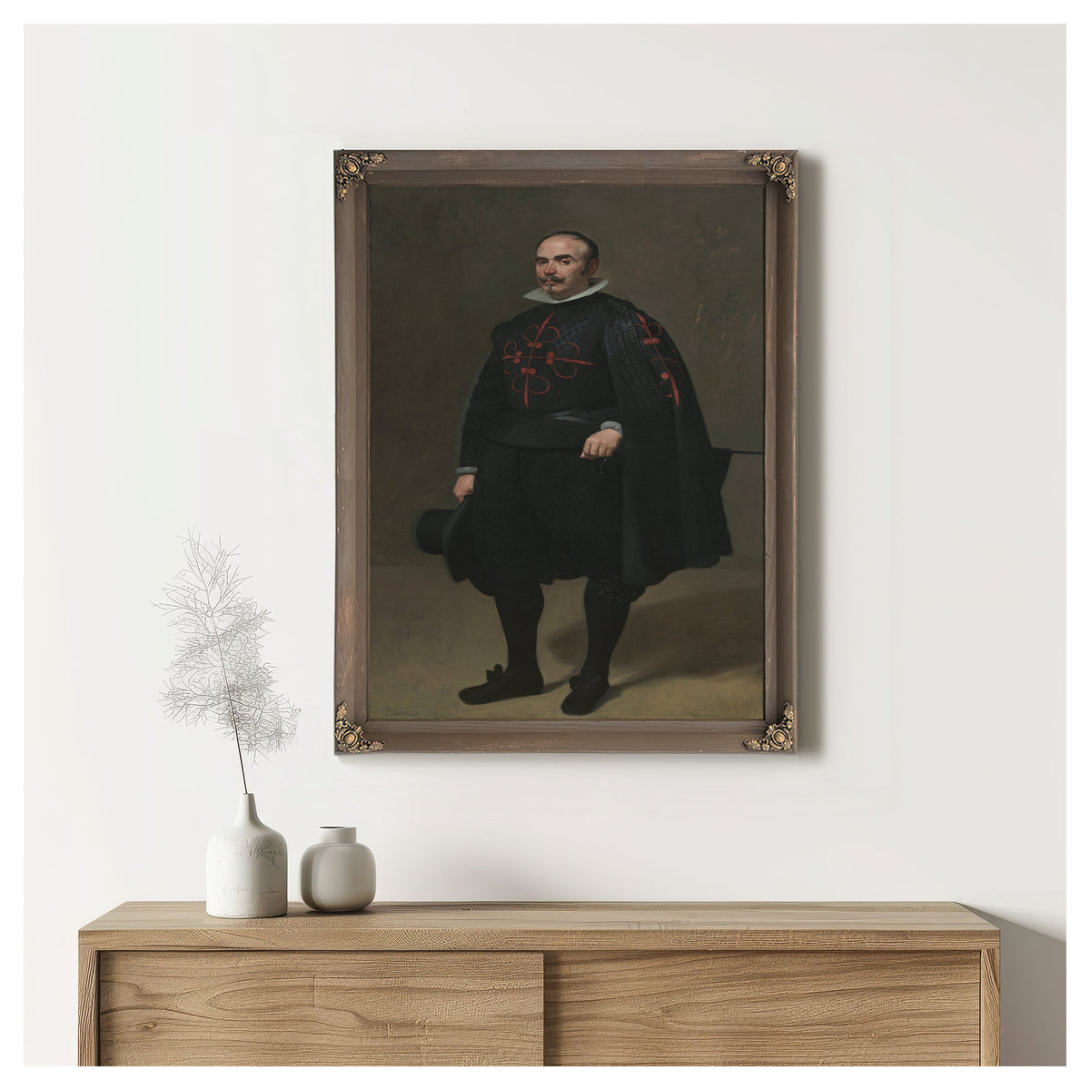 Portrait Of Don Pedro De Barberana by Diego Velazquez